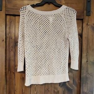 Beautiful sweater. Zip back